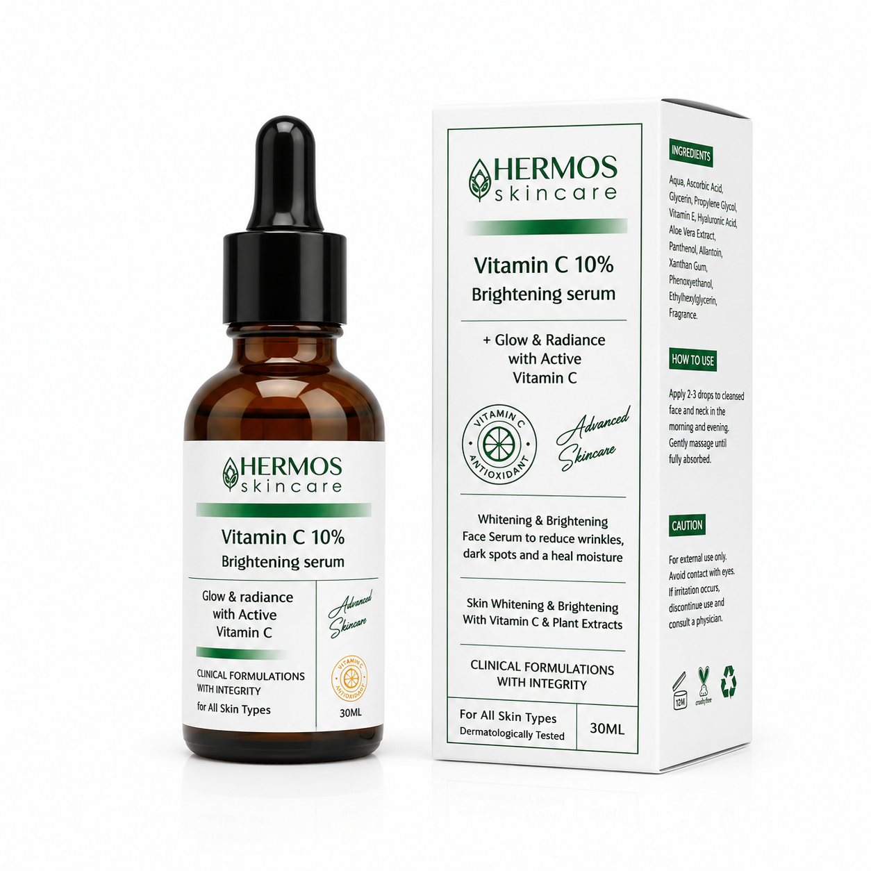 سرم vitamin c 10% هرموس ۵۰میل