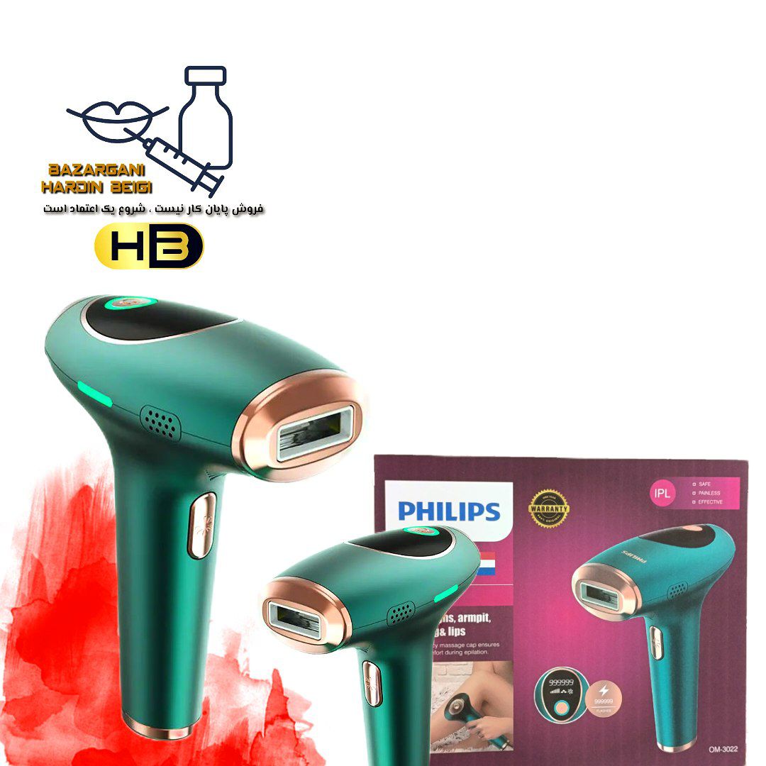 لیزر خانگی موهای زائد فیلیپس مدل OM-3022