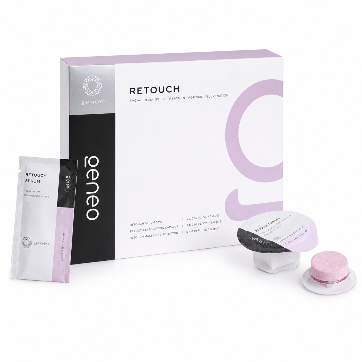 کیت پلاژن ریتاچ مدل retouch جوانساز و روشن کننده مربعی