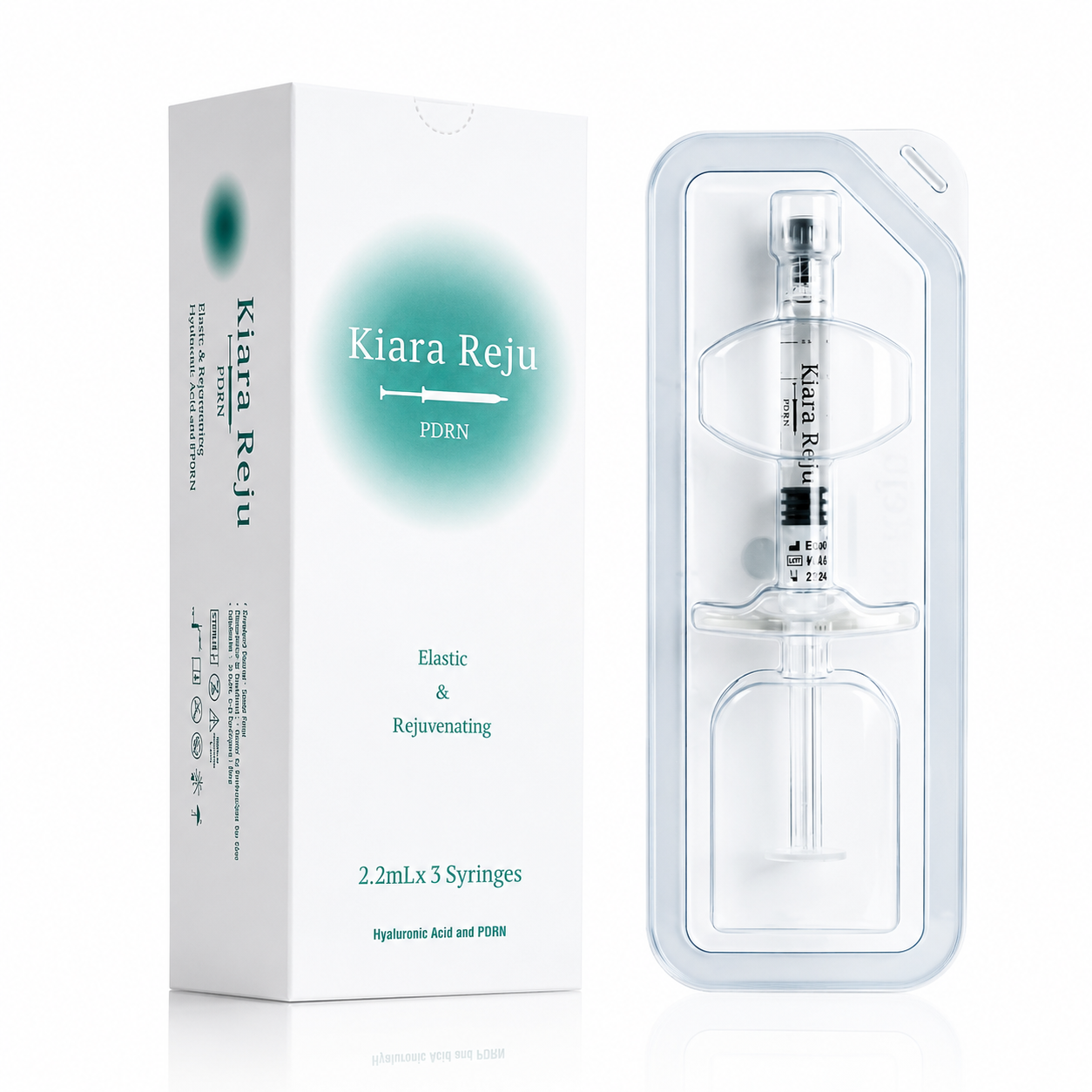 مزوژل کیارا PDRN اصل کره ۶ سی سی